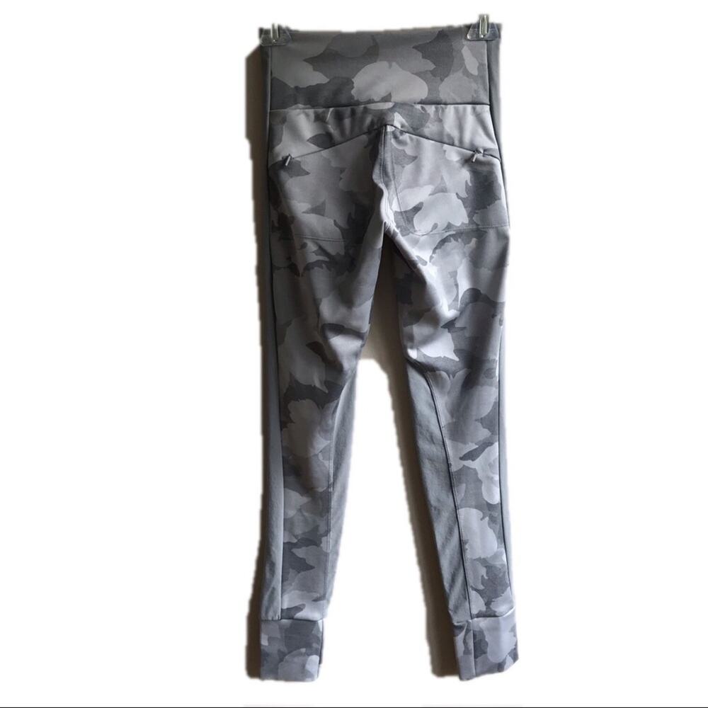 Athleta Essex Hybrid Camo Tights Size XXS High Rise Leggings Running Pockets Gym - Picture 3 of 11